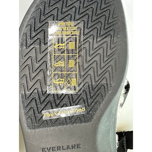 Everlane NIB The Renew Teddy Sport Sandal Black White Comfort Minimalist Soft 8 - Picture 7 of 10